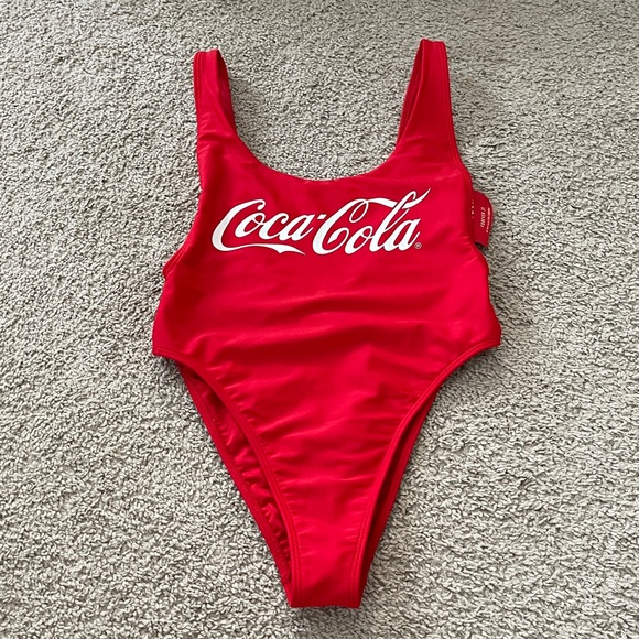 Coca- Cola One Piece Swim Suit - Picture 9 of 11